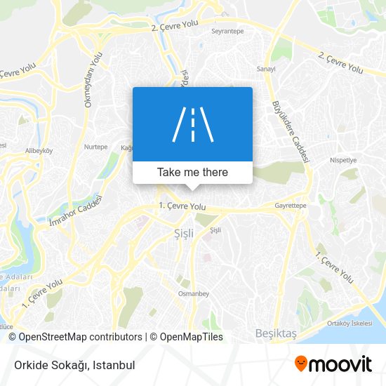 Orkide Sokağı map