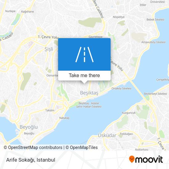 Arife Sokağı map