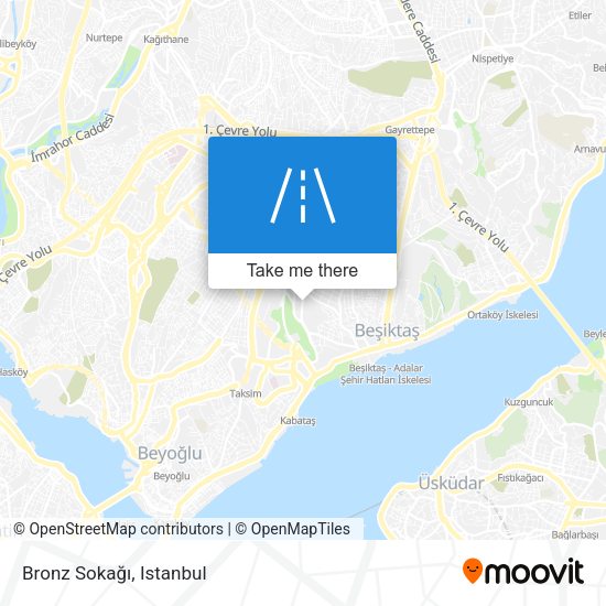 Bronz Sokağı map