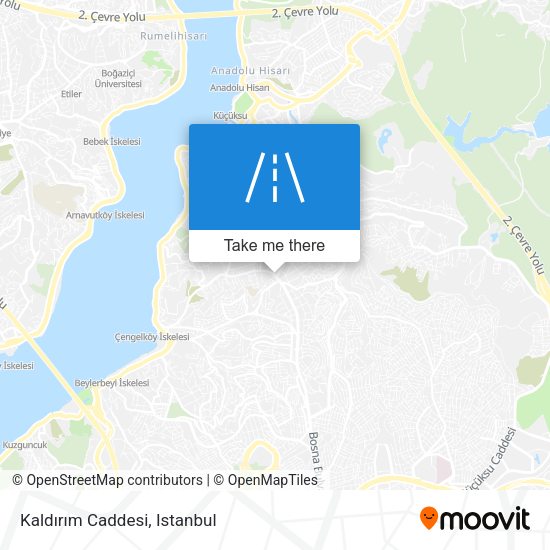 Kaldırım Caddesi map
