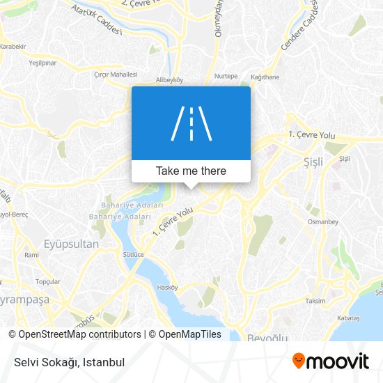 Selvi Sokağı map