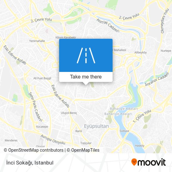 İnci Sokağı map