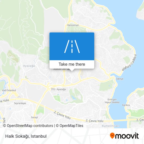 Halk Sokağı map