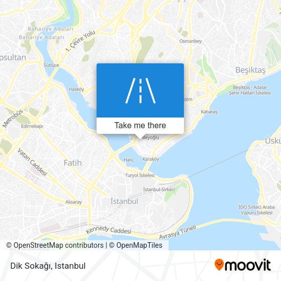 Dik Sokağı map