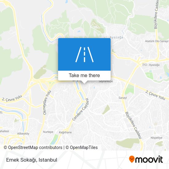 Emek Sokağı map
