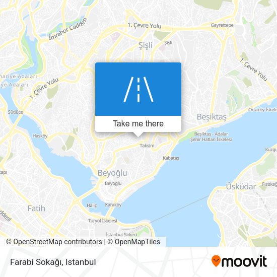 Farabi Sokağı map