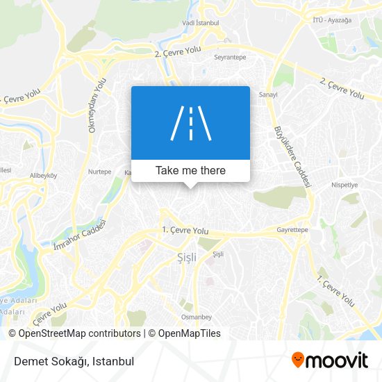 Demet Sokağı map