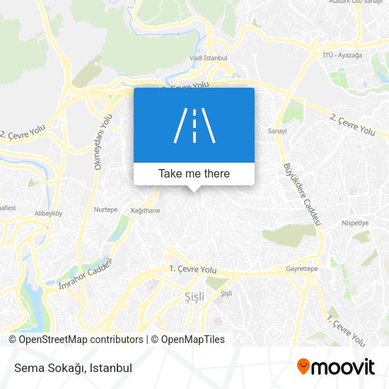 Sema Sokağı map