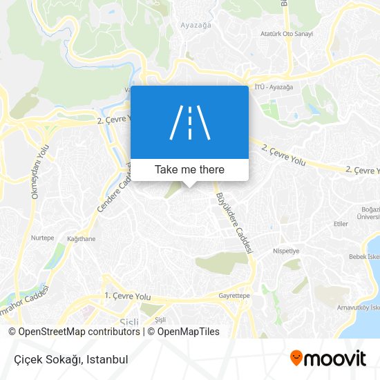 Çiçek Sokağı map