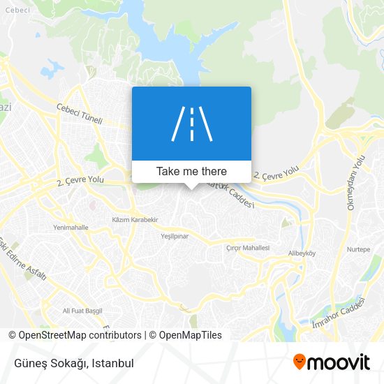 Güneş Sokağı map