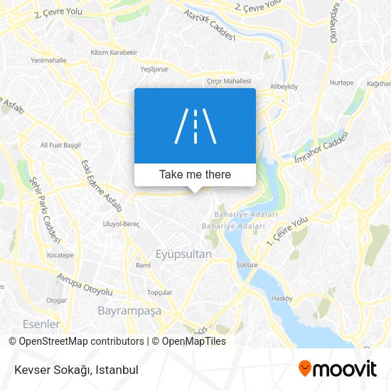 Kevser Sokağı map