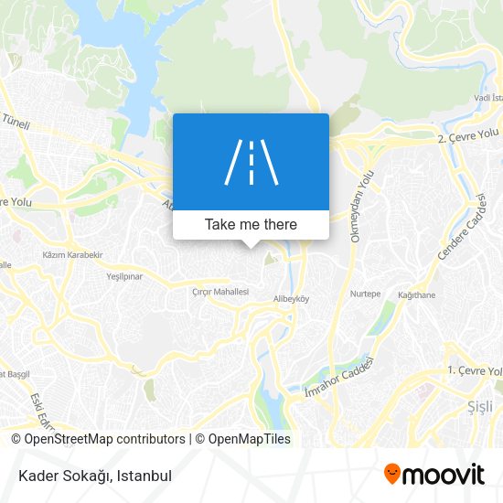 Kader Sokağı map