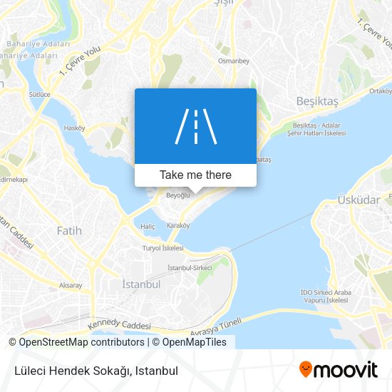 Lüleci Hendek Sokağı map