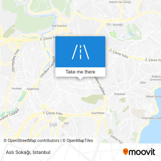 Aslı Sokağı map