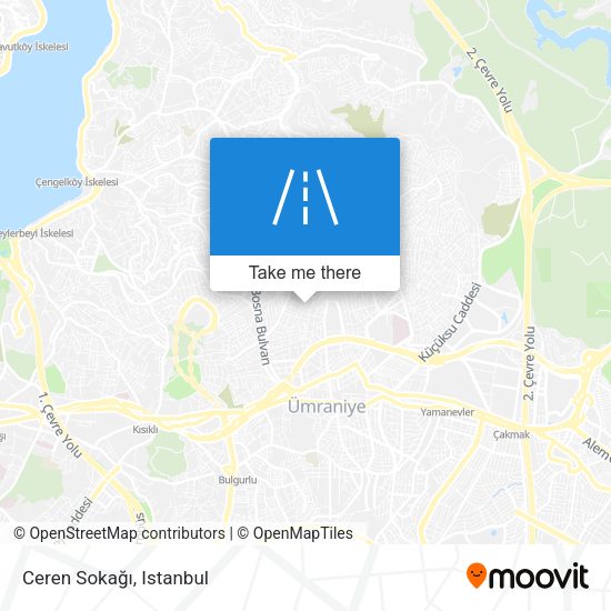 Ceren Sokağı map