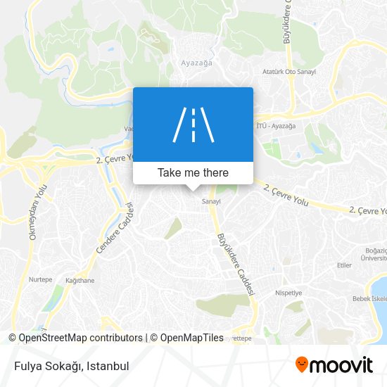 Fulya Sokağı map
