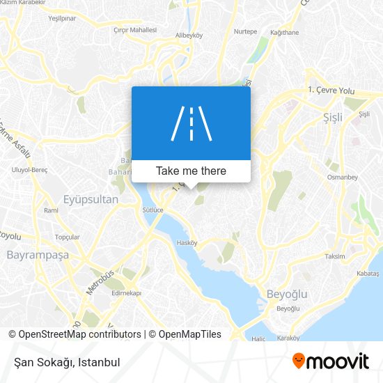 Şan Sokağı map