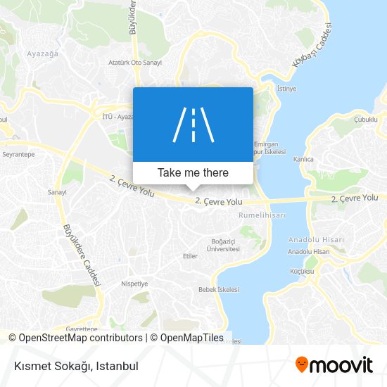 Kısmet Sokağı map