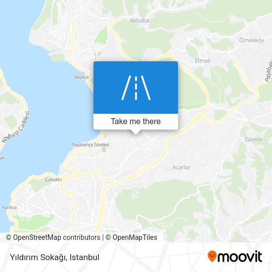 Yıldırım Sokağı map