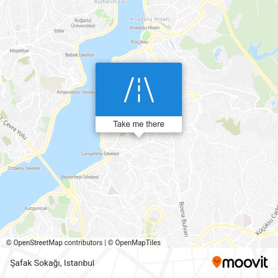 Şafak Sokağı map