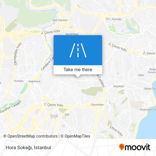 Hora Sokağı map