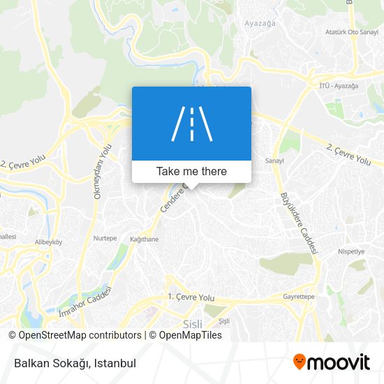 Balkan Sokağı map