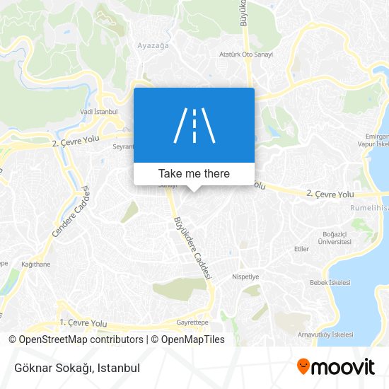 Göknar Sokağı map