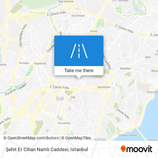 Şehit Er Cihan Namlı Caddesi map
