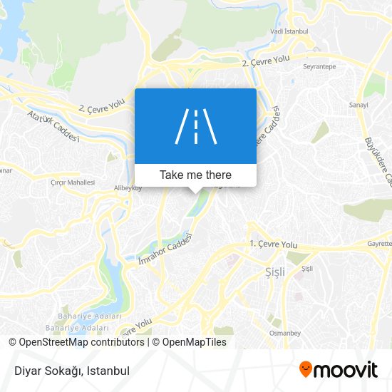 Diyar Sokağı map