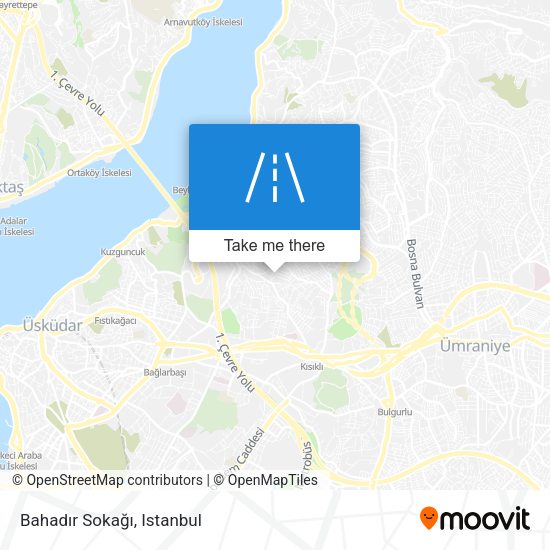 Bahadır Sokağı map