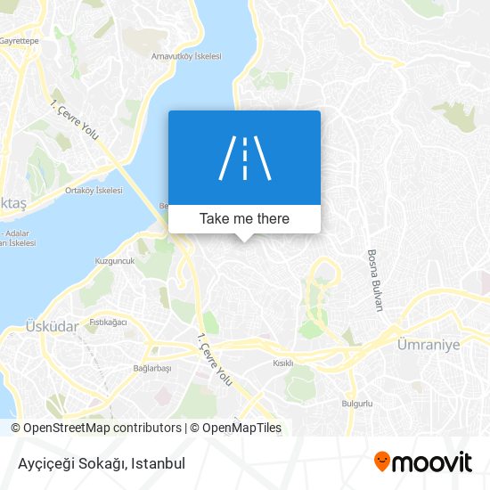 Ayçiçeği Sokağı map