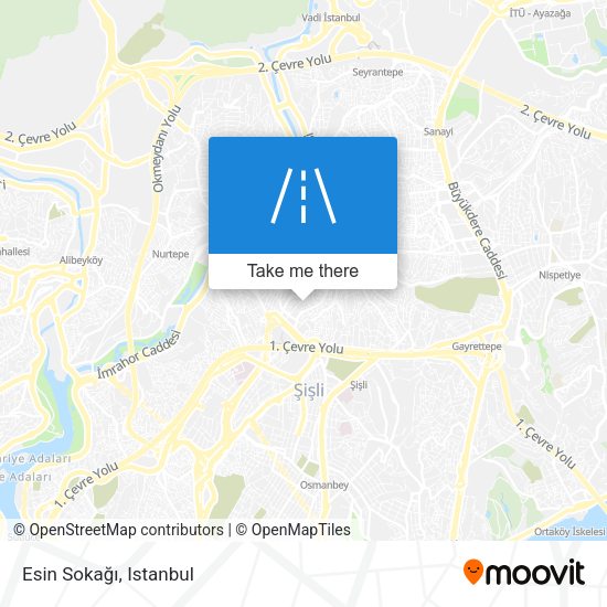 Esin Sokağı map