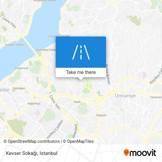 Kevser Sokağı map