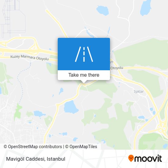 Mavigöl Caddesi map