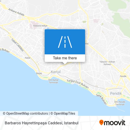 Barbaros Hayrettinpaşa Caddesi map