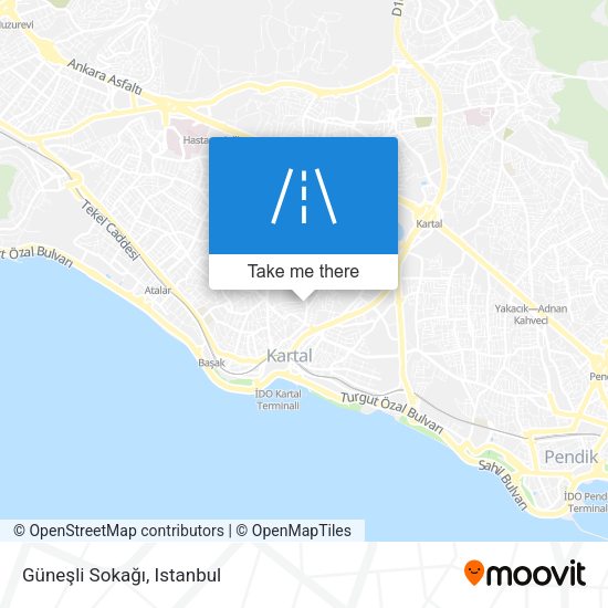 Güneşli Sokağı map