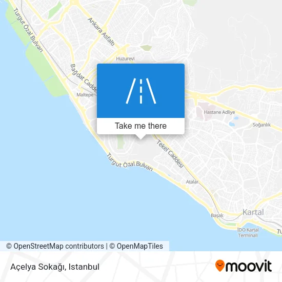 Açelya Sokağı map