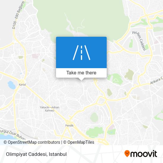 Olimpiyat Caddesi map