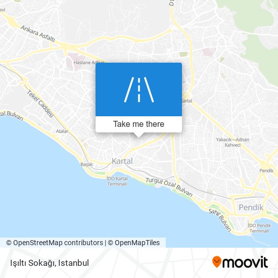 Işıltı Sokağı map