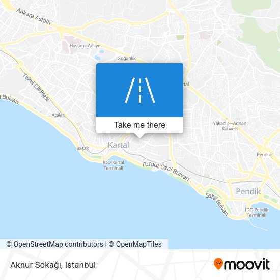 Aknur Sokağı map