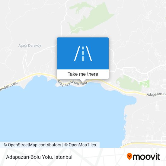 Adapazarı-Bolu Yolu map