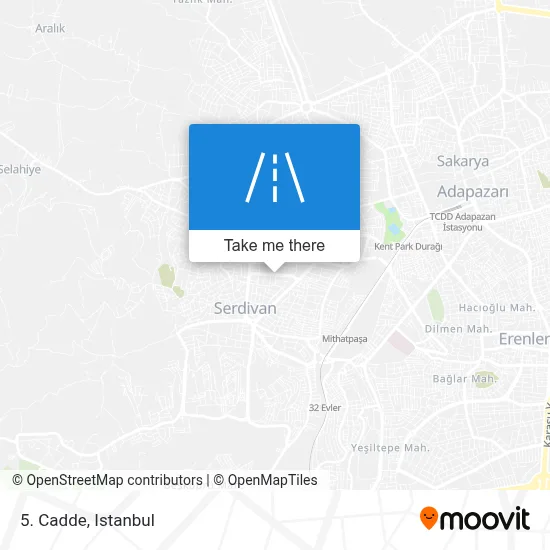 5. Cadde map