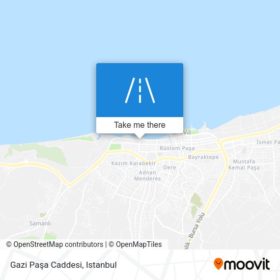 Gazi Paşa Caddesi map