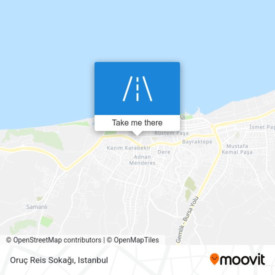 Oruç Reis Sokağı map
