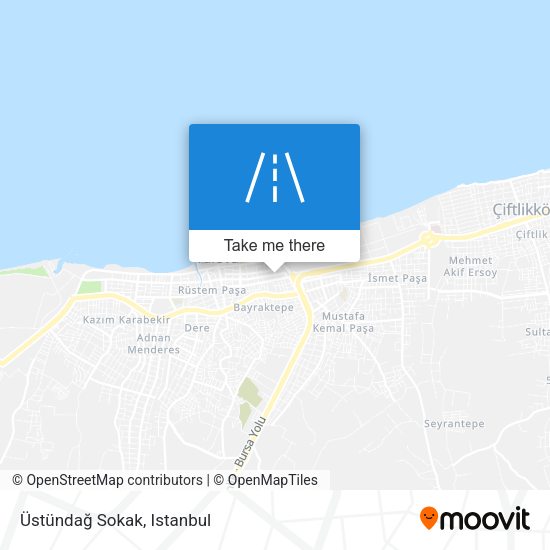 Üstündağ Sokak map