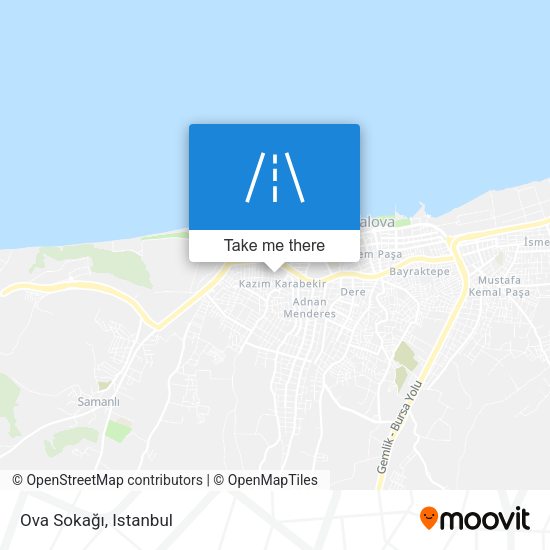Ova Sokağı map