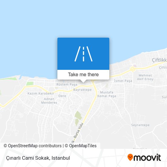 Çınarlı Cami Sokak map