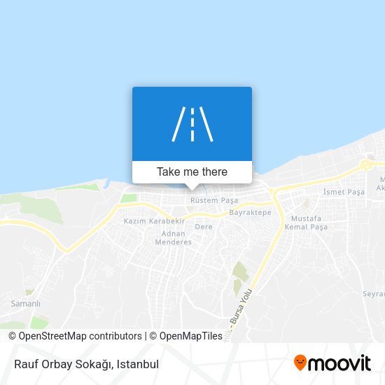 Rauf Orbay Sokağı map