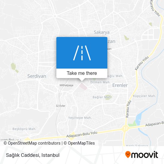 Sağlık Caddesi map