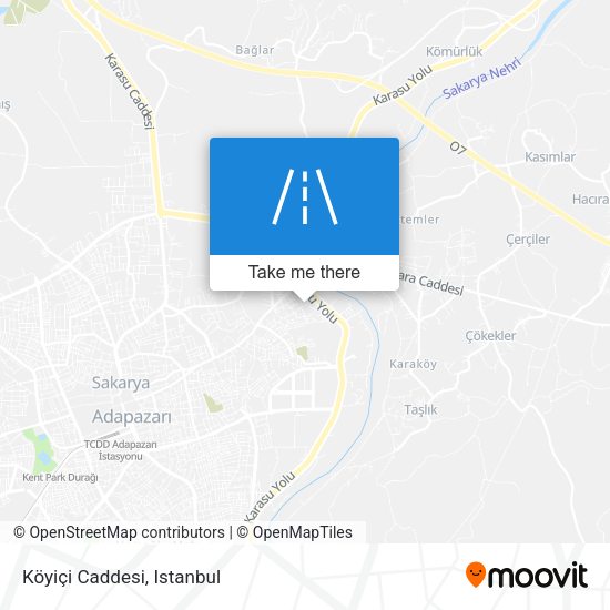Köyiçi Caddesi map